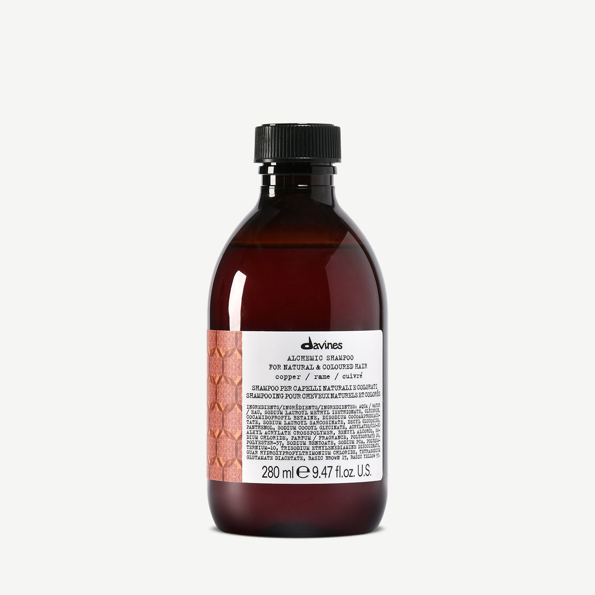 ALCHEMIC Shampoo Copper <p>Šampon pro zvýraznění barvy - studené červené a měděné odstíny.</p>
280 ml Davines