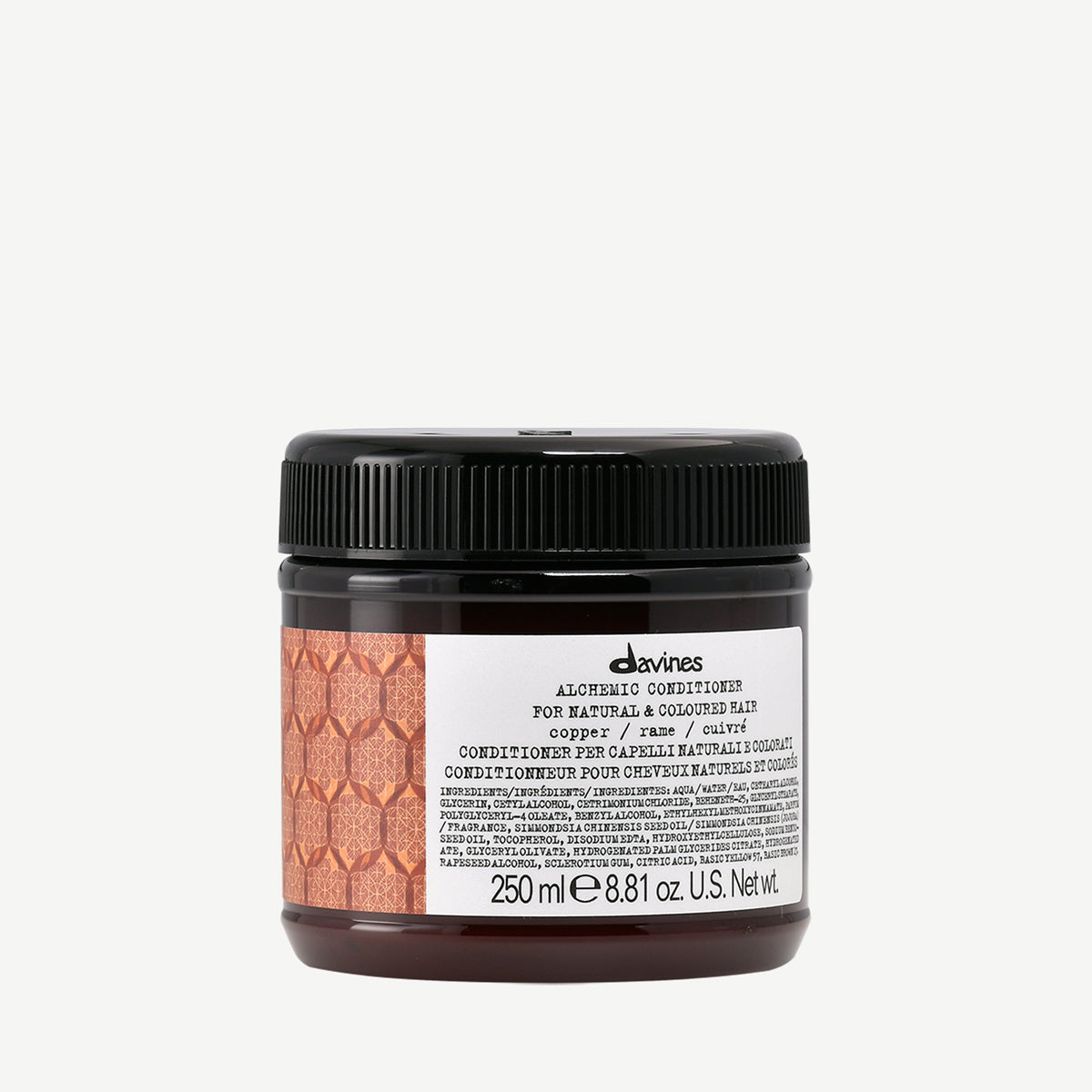 ALCHEMIC Conditioner Copper <p>Kondicionér pro zvýraznění barvy - studené červené a měděné odstíny.</p>
250 ml Davines