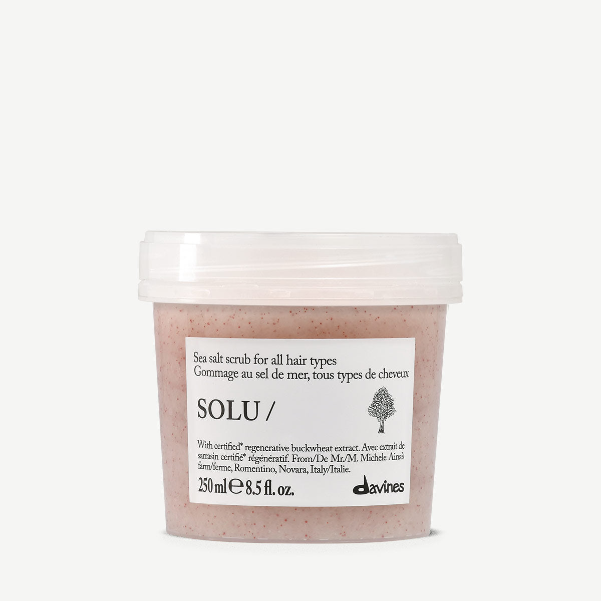 SOLU Sea Salt Scrub Cleanser 1 Davines