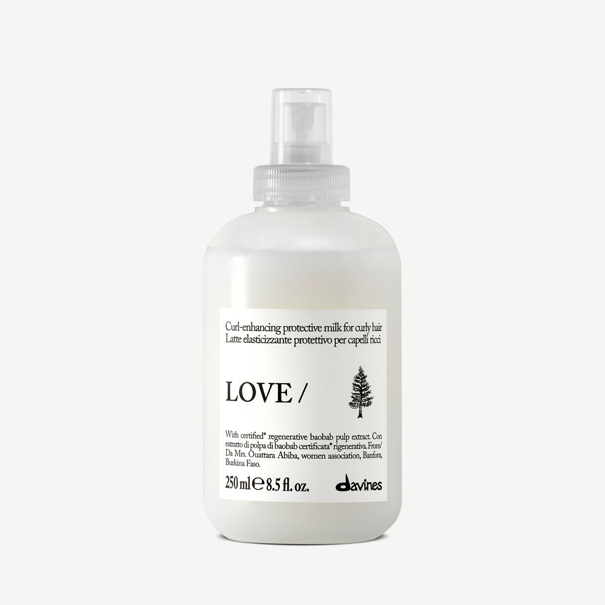 LOVE CURL Ochranné mléko 1 Davines