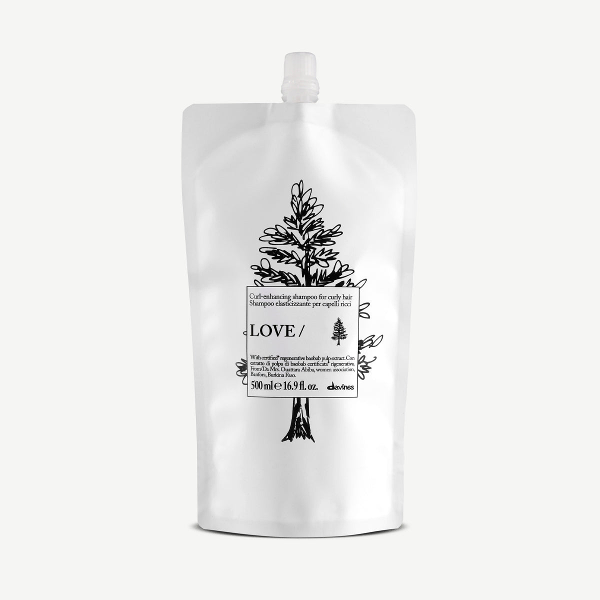 LOVE CURL Shampoo Refill <p>Šampon pro vlnité a kudrnaté vlasy.</p>
500 ml Davines