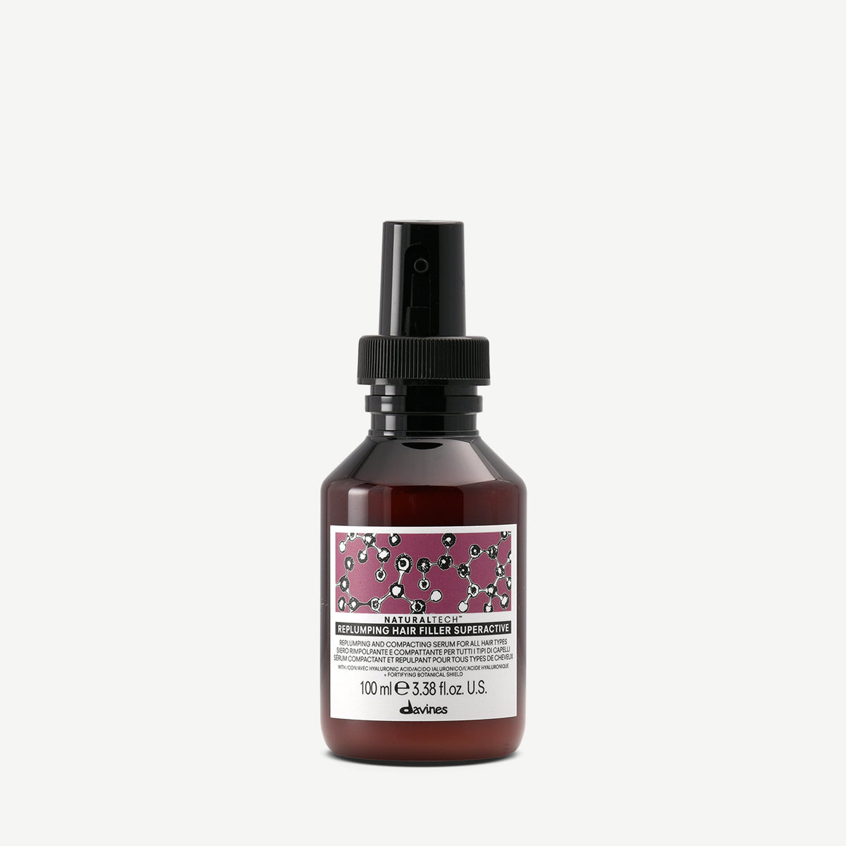 REPLUMPING Hair Filler Superactive <p>Sérum pro zacelení všech typů vlasů.</p>
<p> 100 ml Davines