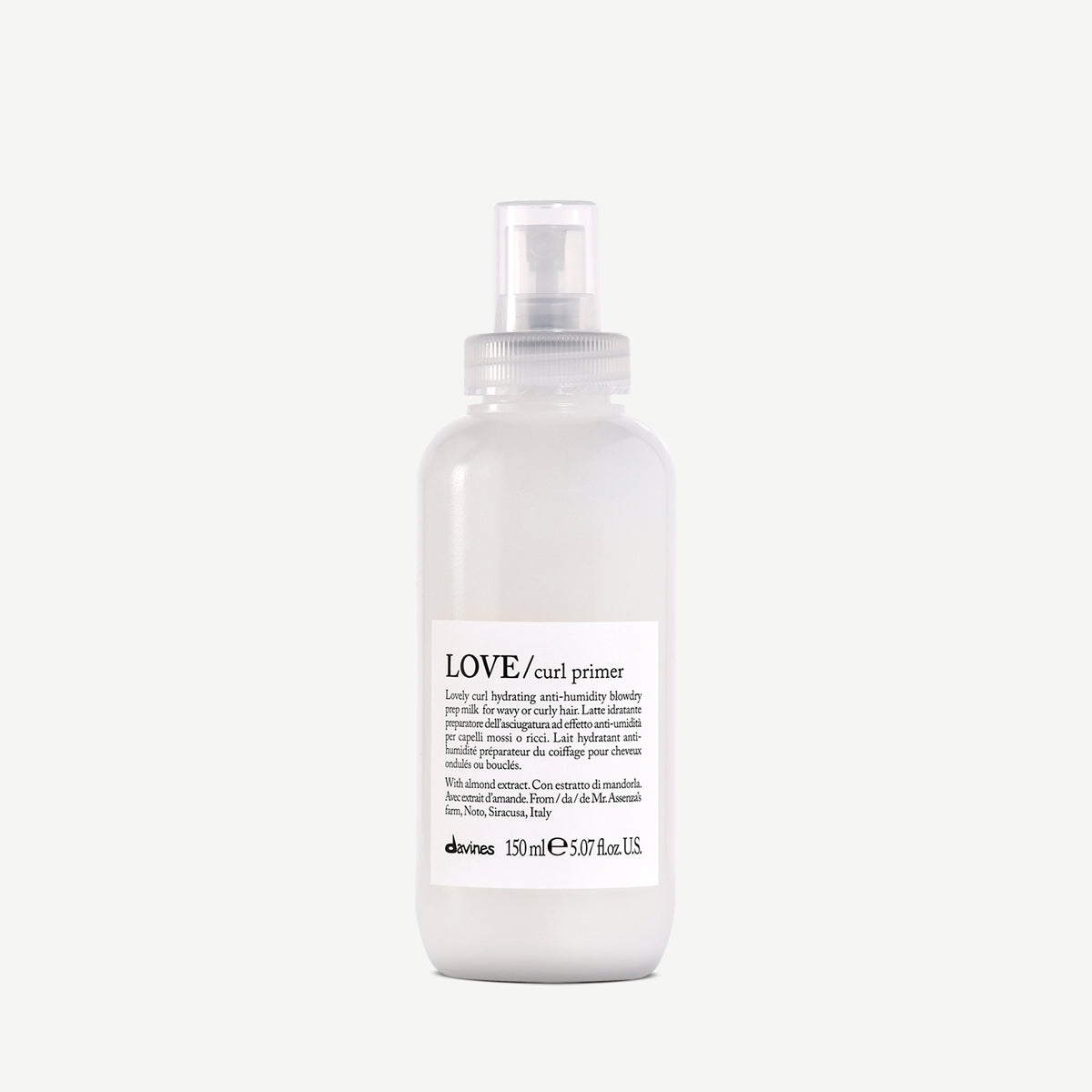 LOVE CURL Primer <p>Primer pro vlnité a kudrnaté vlasy.</p>
150 ml Davines