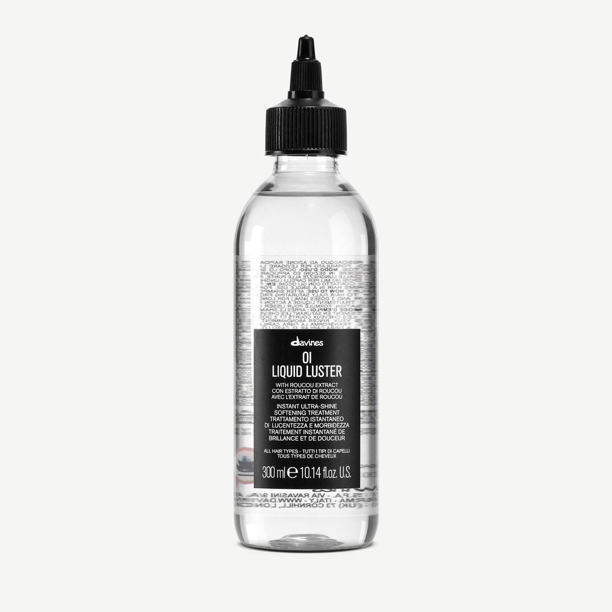 OI Liquid Luster <p>Oplachová péče podobná vodě, která vlasům okamžitě dodává vysoký lesk a poddajnost.</p>
300 ml Davines