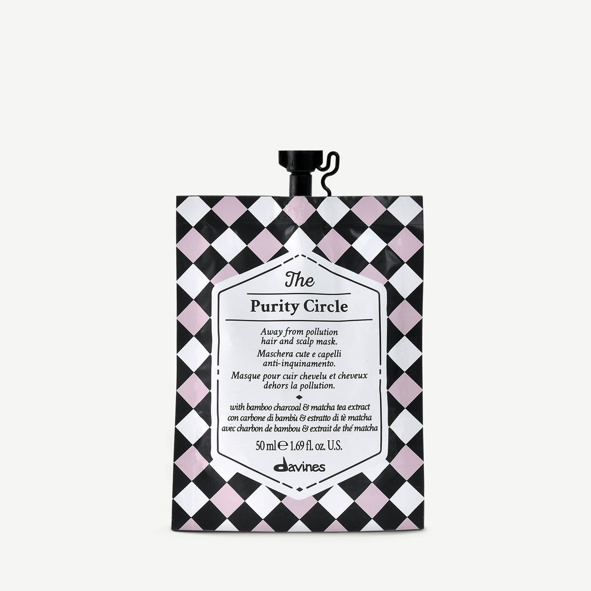 The Purity Circle <p>Maska odstraňující nečistoty z pokožky hlavy a vlasů.</p>
<p> 50 ml Davines