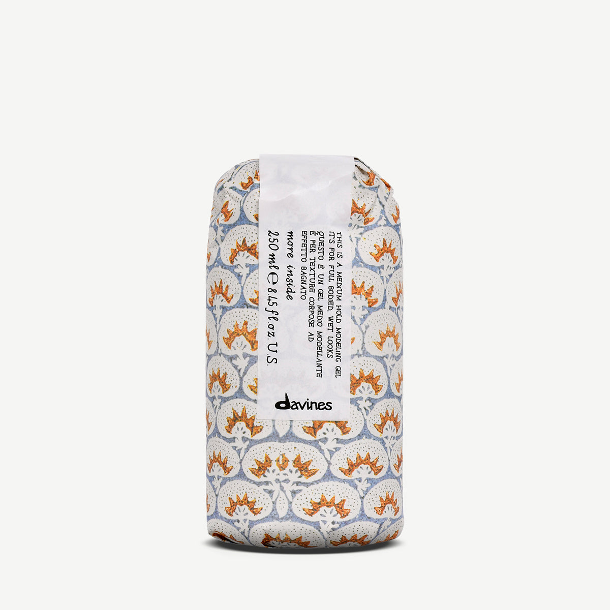 This is a Medium Hold Modeling Gel <p>Modelační gel pro plný objem a mokrý look</p>
250 ml Davines