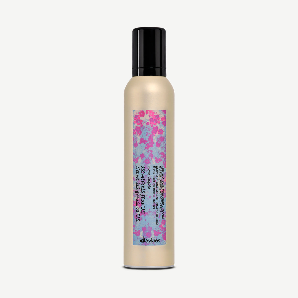 This is a Curl Moisturizing Mousse <p>Zvlhčující pěna pro definované pružné kadeře.</p>
250 ml Davines