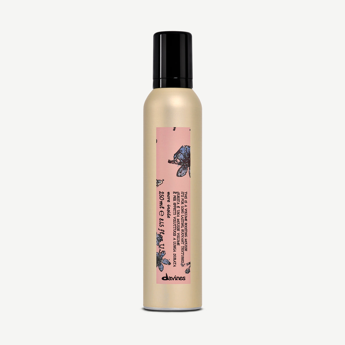This is a Volume Boosting Mousse <p>Objemová pěna pro dlouhotrvající plné účesy.</p>
<p> 250 ml Davines