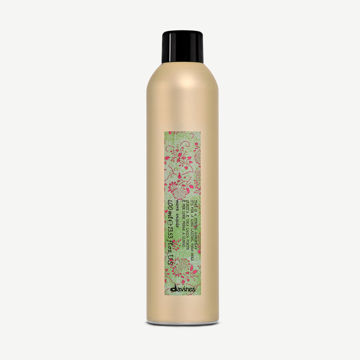 This is a Strong Hair Spray <p>Silný lak pro dlouhotrvající pevnou fixaci.</p>
400 ml Davines