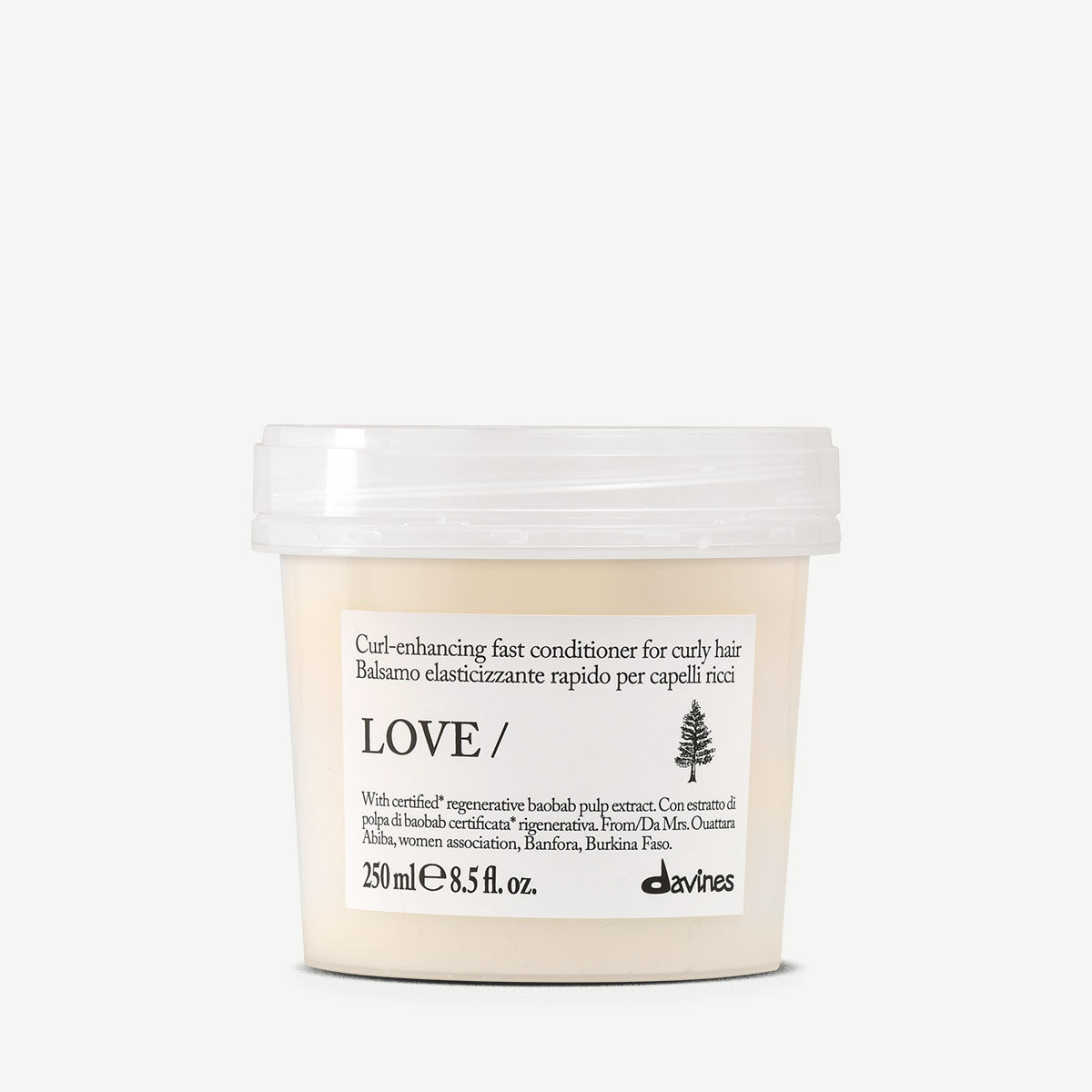 LOVE CURL Fast Conditioner 1  Davines
