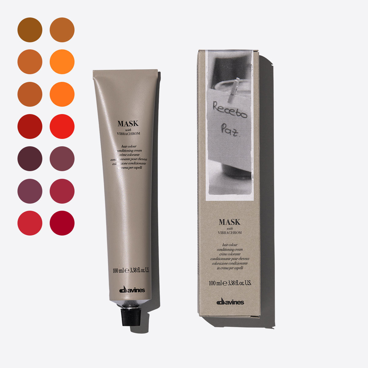 Warm Reds / Teplé červené odstíny 1  Davines
